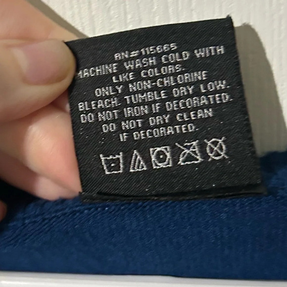 Harry Potter Ravenclaw Blue Cardigan Sweater. Size Medium. - Picture 6 of 6